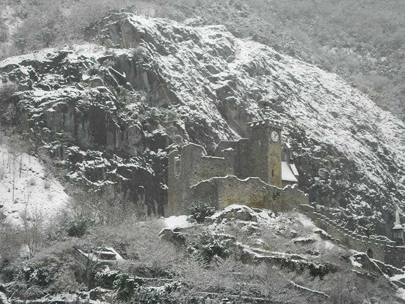 Saint Beat sous la Neige